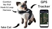 Pet Tracker Realtime GSM GPS Tracking Collars for Hunting Dogs Waterproof Size:M