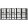 Outdoor Dog Kennel Steel 99.2 ft¬≤