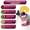 Natural Cranberry UTI Support for Cats & Dogs Premium Kidney Bladder Health Formula Vet Created Multivitamin USA Made