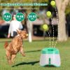 Automatic Dog Ball Launcher Included 6 Tennis Balls Dog With 3 Adjustable Launch Distance Interactive Ball Thrower Fetch Machine For Small Medium Dogs