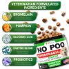 No Poo Chews Coprophagia Stool Eating Deterrent for Dogs Prevent Dog from Eating Poop with Probiotics & Enzymes Forbid for Dogs 120 Soft Treats