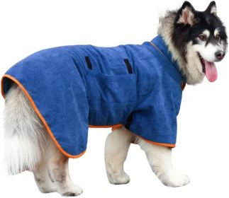 Toalla De Secado Para Perros, Material De Microfibra, De Secado R√°pido, S√∫per Absorbente, De Secado R√°pido, Absorbe La Humedad (size: L)